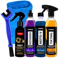 Kit Completo Lavagem e Tratamento Moto Vonixx + Razux + Karbox: Brilho e Proteção Impecáveis - imagem 2