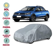 Capa Automotiva Saveiro Bezzter: Proteção 100% Impermeável contra Sol, Chuva e Riscos - imagem 3