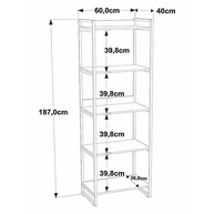 e-industrial-5-design-187x60cm-moderno-estilo-prateleiras-versatil-a-estante-resistente-multiuso-a