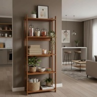 Estante Organizadora Industrial NATURE - Prateleira Moderna para Sala, Quarto, Cozinha e Escritório - imagem 3
