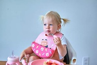 Kit Alimentação Infantil com 4 Divisórias Porquinho Rosa - Marcus e Marcus - imagem 5