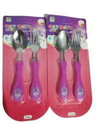 Kit Talher Infantil Unicórnio - Colher e Garfo Ergonômicos para Crianças - imagem 4