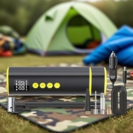 Inflador de Pneu Portátil 150PSI: Compressor de Ar Elétrico Sem Fio para Carros, Bicicletas e Mais - imagem 4