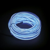 Fita LED Neon Azul 2 Metros para Painel e Interior de Carro - Tuning e Estilo - imagem 4