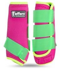 Jeffers Expression Botas de Cavalo Neon: Proteção e Estilo para Seu Equino - imagem 2