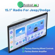 Central Multimídia Joying 38.4cm para Jeep Wrangler JK e Dodge Ram: Carplay, Android Auto e GPS - imagem 3