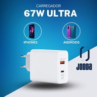 Carregador Turbo 67W Jodda: Carga Rápida e Segura para Xiaomi Poco X6 5G e Mais! - imagem 5
