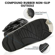 ILM Botas De Motocicleta Para Crianças E Jovens Para Meninos E Meninas, À Prova D'Água, Atv, Motorcross, Dirt Blike, Botas De Motociclista, Modelo Mx3K (Preto, 2) - imagem 4