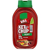 Ketchup Picante VAL 400G: Toque Ardente e Sabor Único! - imagem 1