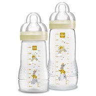 Kit 2 Mamadeiras Easy Active 270ml + 330ml - Bicos Médio e Rápido - imagem 2