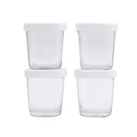 Kit 4 Potes de Vidro 150ml para Leite Materno e Papinhas - Segurança e Praticidade na Alimentação do Bebê - imagem 2