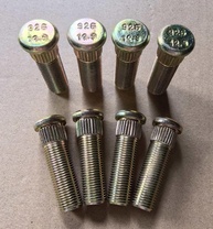 Kit 8 Pinos de Roda 1/5.1 cm-20 para Cortadores de Grama Toro e Exmark - Qualidade Superior - imagem 1