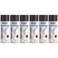 Kit 6 Tintas Spray Marrom TekBond - Acabamento Profissional para Madeira, Metal e Artesanato - imagem 1