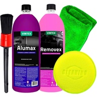 Kit Completo Limpeza Automotiva Vintex: Removex, Alumax e Acessórios Karbox - imagem 1