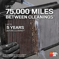 K&N Filtro de Ar de Alto Fluxo Vitalício: Potência e Economia para seu Ford Bronco, Escape, Maverick e mais! - imagem 4