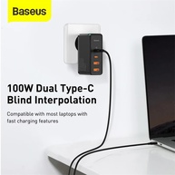 Baseus 100W GaN: O Carregador Definitivo para Laptop e iPhone - imagem 4