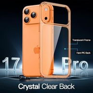 JETech Capa iPhone 17 Pro 6.3" Transparente Anti-Amarelecimento e Anti-Riscos (Laranja) - imagem 4