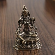 Estátua de Buda em Latão - Decoração Criativa e Espiritual para Sua Casa - imagem 3