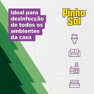 Pinho Sol Desinfetante Naturals Lavanda e Melaleuca 1,75L - Vegano, Biodegradável e com 99,9% de Ação contra Bactérias - imagem 5