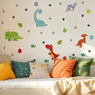 Adesivo de Parede Dinossauro Infantil Lavável - Seguro e Criativo para Quarto de Criança - imagem 3