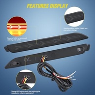 Luz Traseira de Para-choque Nilight LED para Toyota Camry 2006-2014: Freio, Seta e Luz de Corrida - imagem 5