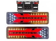 Lanterna Traseira LED Caminhão 30cm Sequencial KLX - Segurança e Estilo Inovador - imagem 1