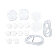 Peças de Reposição para Bomba Tira Leite M5 - Kit Completo com Válvulas, Diafragma e Protetores - imagem 4