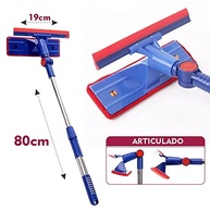 Rodo Mágico 2 em 1 com Cabo Retrátil - Limpeza de Vidros e Azulejos com Facilidade - imagem 5