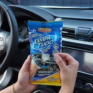 Luxcar Limpa Tudo: Panos Umedecidos Multiuso para Limpeza Rápida e Eficaz (30 Unidades) - imagem 4