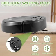 Aspirador de Pó Robô Inteligente 1200 mAh - Limpeza Silenciosa e Eficiente para Casa e Escritório - imagem 4