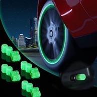 Tampas de Válvula Luminosas AQXREIGHT 16pcs: Estilo e Segurança para Seu Veículo - imagem 3