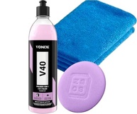 Vonixx V40 Polidor 4 em 1: Corte, Refino, Lustro e Proteção + Aplicador e Toalha - imagem 2