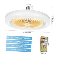Ventilador de Teto com Controle Remoto e Luz LED Inteligente - Moderno e Silencioso - imagem 4