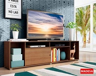 Rack para TV até 65" Madesa Cancun Rustic - Design Moderno e Resistente - imagem 3