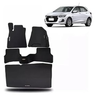 Tapete Borracha Onix Hatch 2020+ (Premier): Proteção Completa e Estilo para Seu Porta-Malas e Interior - imagem 2