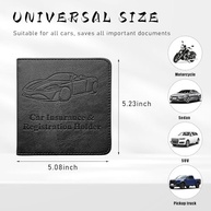 Ziciner Organizador Porta-Luvas Universal: Mantenha Seus Documentos Seguros e Acessíveis - imagem 3