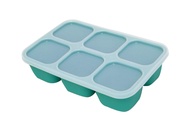 Forma para Congelar Elefante Marcus E Marcus - Silicone Macio, 6 Compartimentos, Tampa e Design Divertido - imagem 1