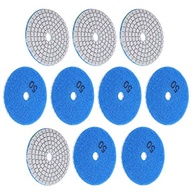 Kit de Almofadas de Polimento de Diamante - 10 Discos para Mármore, Granito e Pedras - imagem 3