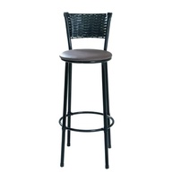 BANQUETA ALTA ENCAPADA MARROM - Estilo e Conforto para Cozinha, Bar e Área Gourmet - imagem 3