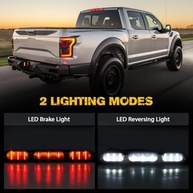 Terceira Luz de Freio FIERYRED Fumê LED para Ford F-150, F-250, Ranger e Maverick | Segurança e Estilo - imagem 4