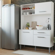 Armário de Cozinha Compacta 120cm Life Madesa - Design Moderno e Funcionalidade Máxima - imagem 1