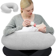 Almofada de Amamentação com Design Ergonômico – Conforto e Suporte Máximo para Mães Modernas - imagem 1