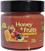 Mel com Morango e Amora Gold Medal Honey | Deliciosamente Doce e Saudável | Alternativa à Geleia | Sem Açúcares ou Aditivos | 100% Natural | Perfeito para Lanches e Sobremesas | 250g - imagem 1