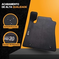 Tapete Borracha Personalizado HB20 Hatch 2020-2024: Proteção e Estilo Sob Medida - imagem 5