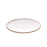 WOLFF Prato Raso em Melamina Bambu Branco 27cm - Elegância e Durabilidade para sua Mesa - imagem 2