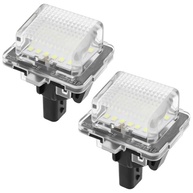 Kit 2 Luzes de Placa LED 18 Leds para Mercedes Benz - Compatibilidade Ampla W205, C117, W213 e Mais - imagem 2