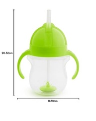 Copo com Canudo Munchkin 200ml - Transição Segura e Divertida para Bebês a Partir de 6 Meses - imagem 4