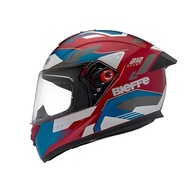 Capacete Fechado Bieffe B-12 Avant Red Metalizado/Azul - Segurança e Estilo para Sua Moto - imagem 4