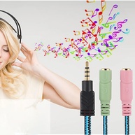 Adaptador 2 em 1 para Headset PC: Áudio e Microfone! - imagem 3