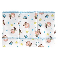 Pano de Boca Babete Bebê Turma da Mônica Cebolinha 40x34cm - Estilo Divertido e Proteção Confortável - imagem 2